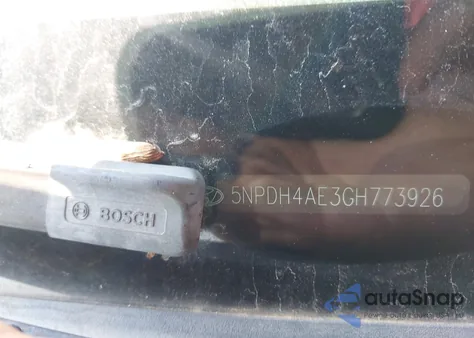 2016 Hyundai Elantra Limited из США, поврежденный, VIN 5NPDH4AE3GH773926